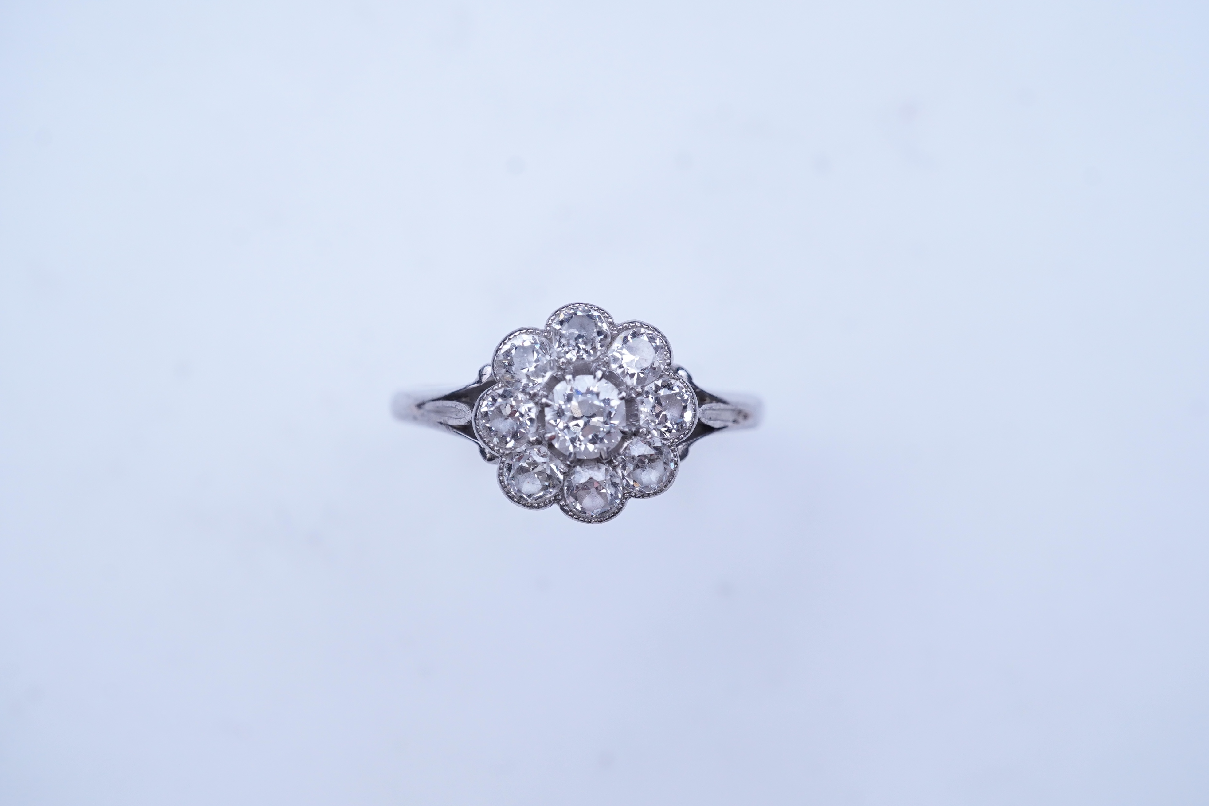 A diamond ring, circa 1920